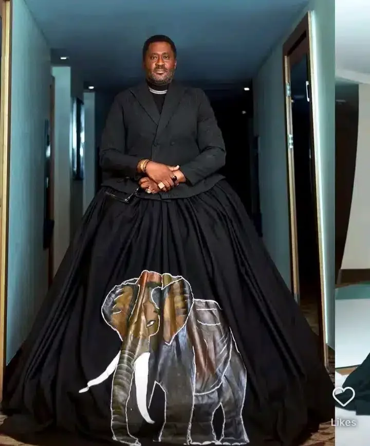 Desmond Elliot's outfit at AMVCA raises concerns