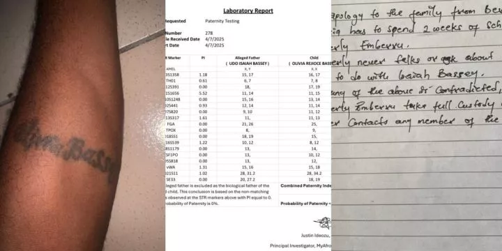 Man vows to sue his wife over DNA result, claims manipulation and conspiracy