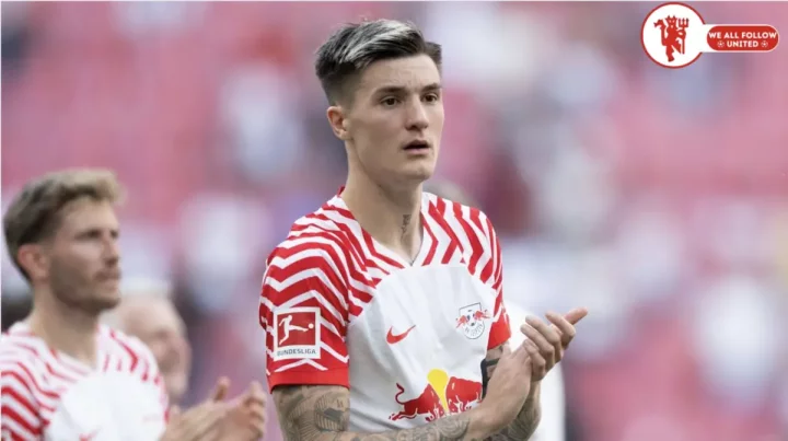 Christopher Vivell is keeping tabs on Manchester United target Benjamin Sesko amidst Arsenal interest.