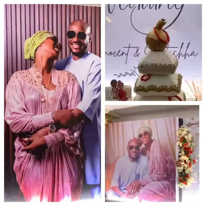 Reactions as 2Face Idibia weds new lover, Natasha Osawaru in Abuja (Video) Reactions as 2Face Idibia weds new lover, Natasha Osawaru in Abuja (Video)