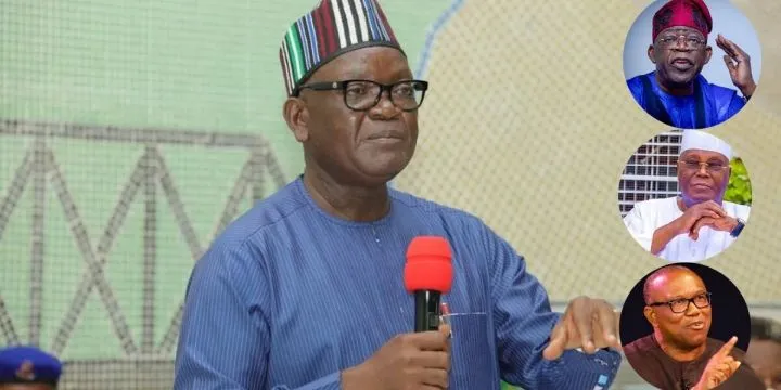 Ortom insists on southern presidency in 2027, rejects ADC coalition