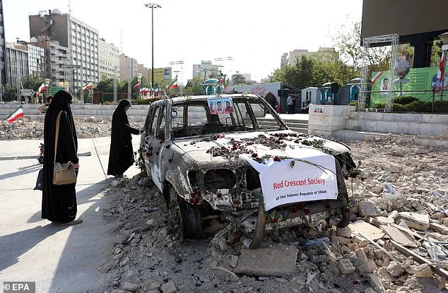 Destruction seen in Tehran Monday in the aftermath of an Israeli strike. President Donald Trump announced a ceasefire Monday night that was supposed to take hold Tuesday morning, but Iran and Israel traded several more rounds in its aftermath
