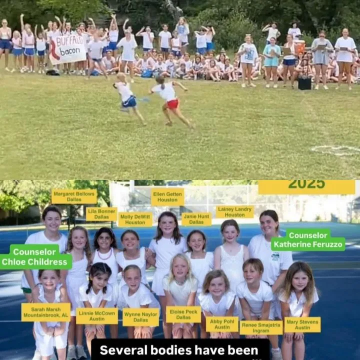 Heartbreaking video shows Camp Mystic girls having fun hours before deadly flood swept them away Heartbreaking video shows Camp Mystic girls having fun hours before deadly flood swept them away