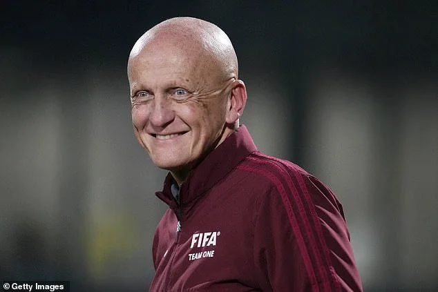 He is now out until quarter-finals after FIFA and Pierluigi Collina upgraded his suspension
