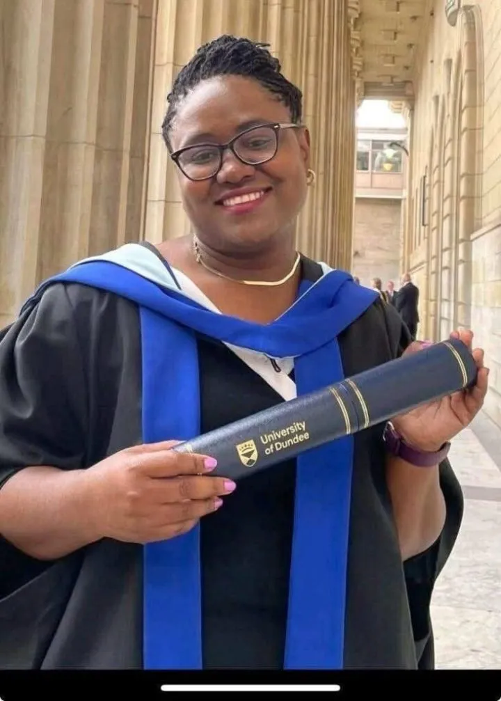 UK-based lady tragically loses life shortly after bagging her PhD