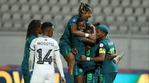 The Super Falcons of Nigeria are through to the quarterfinals of the WAFCON after Ihezuo scored the only goal in the win against Botswana.