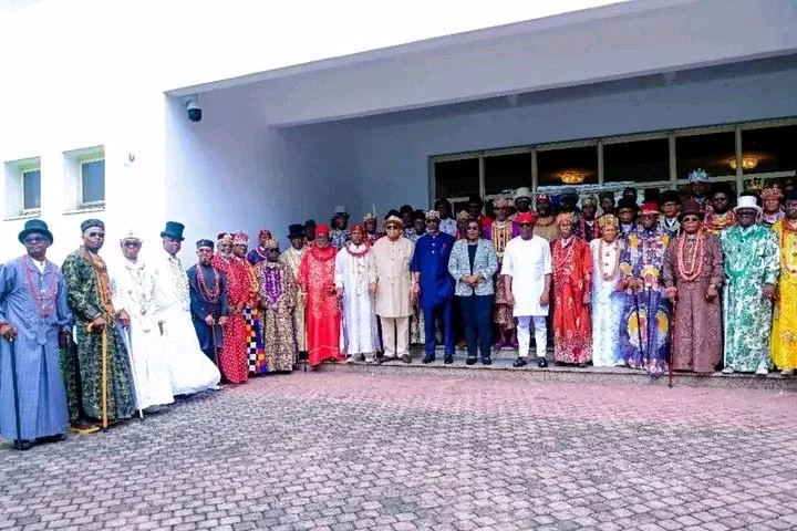 Gov Siminalayi Fubara Reacts After Traditional Rulers in the State Visited Him on Friday