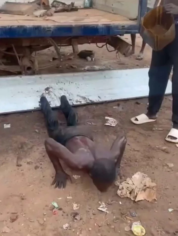 Gateman forced to do push-ups over alleged affair with his boss' wife