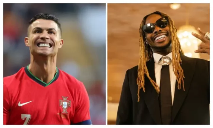 Ronaldo features Asake's "Active" in new Instagram video