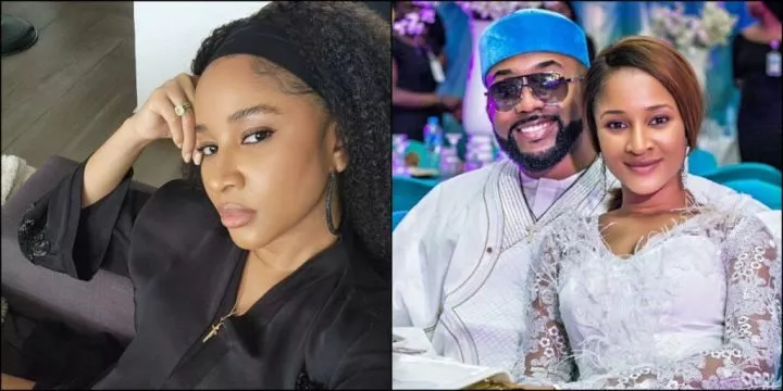 "I may have married the kindest person in the world" - Adesua Etomi-Wellington hails husband, Banky W