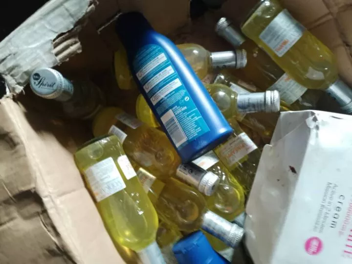 NAFDAC shuts down Illegal cosmetics factory in Lagos