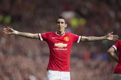 Di Maria at Manchester United -- Imago