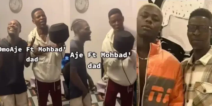 Netizens rage as Mohbad's father starts rap career