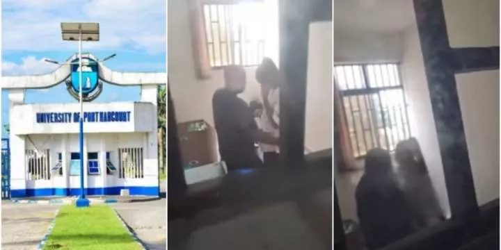 Alleged video of UNIPORT lecturer harassing female student in office sparks outrage
