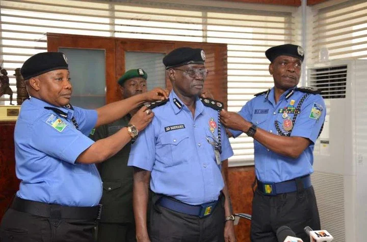 What are the ranks of the Nigerian police force 