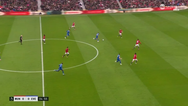 TNT Sports commentators spot Man Utd tactic that is 'starting to become an issue' as Everton target key player