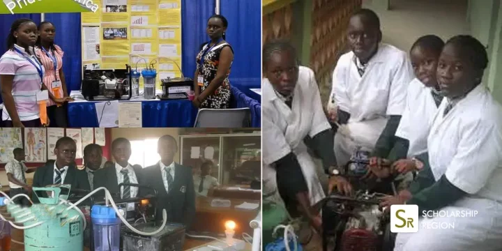 Four Nigerian teenage girls invent urine-powered generator
