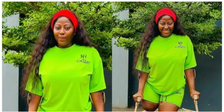 'A lot of men date me out of pity' - Physically challenged actress Doris Akonanya