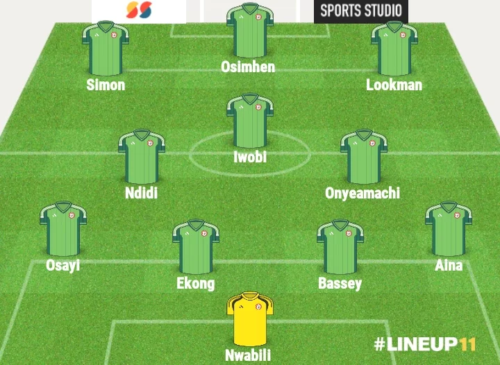 NGA vs RWA: Super Eagles Strongest XI Featuring Simon, Lookman and Osimhen That Could Face Rwanda