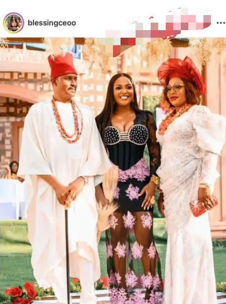 'This is what responsible parents look like, not yours that came to drag you online' - Blessing CEO posts her parents to spite Phyna