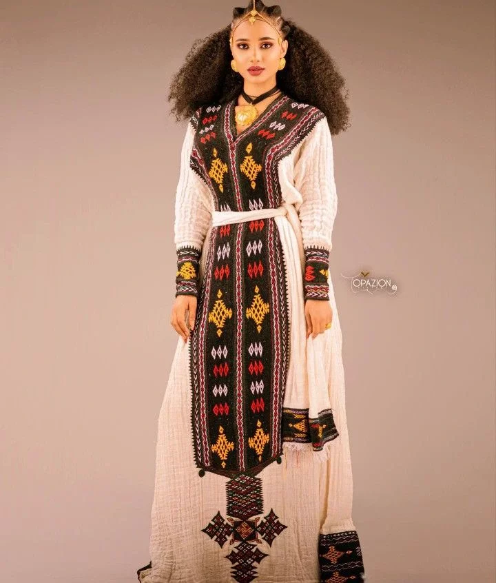 Modern Ethiopian Traditional Dress