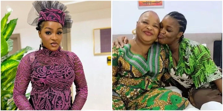 Chacha Eke allegedly loses mother months after reconciliation following longtime feud