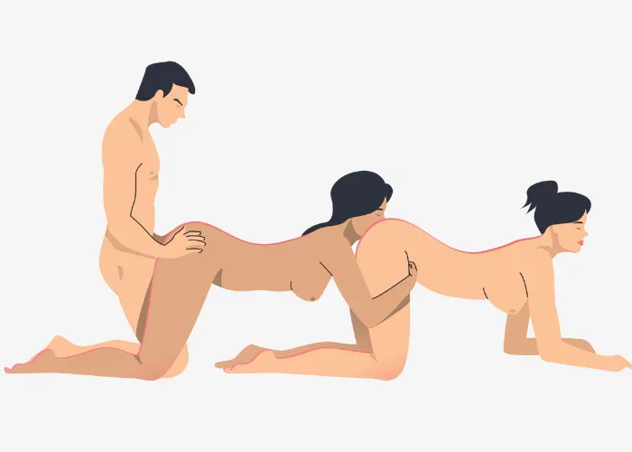 5 threesome sex positions that are totally amazing