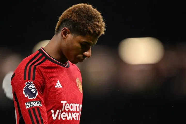 EPL: It's disheartening - Rashford laments Amorim's decision