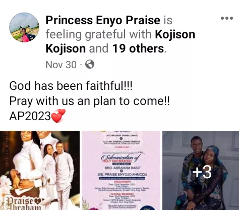 God what have I done to deserve this pain - Nigerian lady mourns her fianc� who died 3 days to their wedding