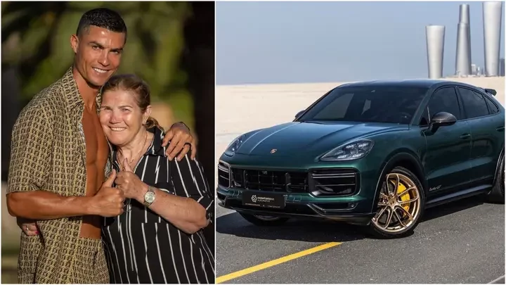 Moment Ronaldo Gifts His Mother Porsche Cayenne As 69th Birthday Present, Video Melts Her Heart
