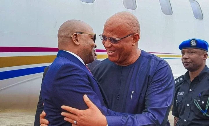 'I am committed to being your student' - Akwa Ibom gov pledges total loyalty to ex-gov Udom