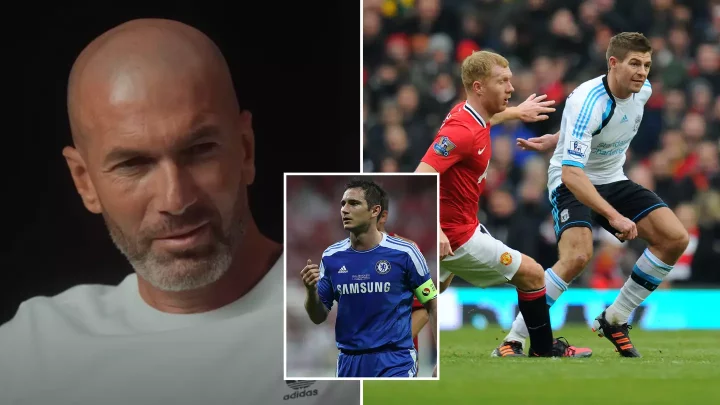 Zinedine Zidane didn't hesitate when asked if he'd have rather played alongside Paul Scholes, Steven Gerrard or Frank Lampard