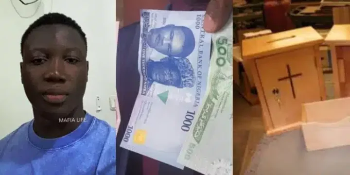 Man rants as church returns mother's ₦4k tithe, demands ₦10k minimum