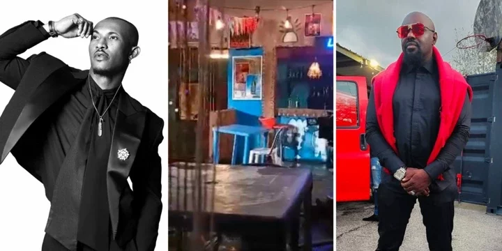 Is that a real run - shocker as Gideon Okeke shares proof to back 'injury' on Jim Iyke's movie set