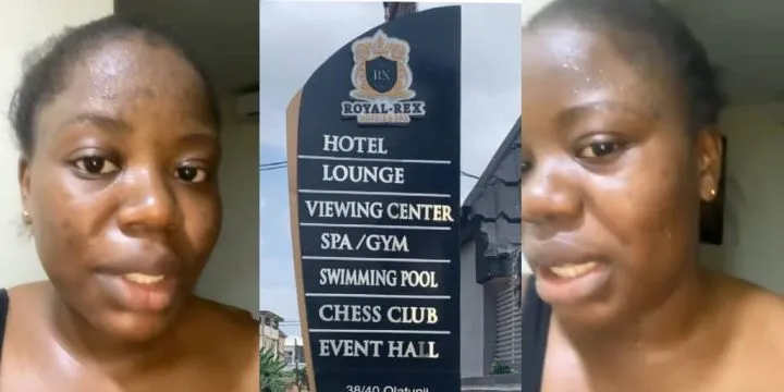 Lady cries out after boss beats her, throws her out for walking away from him