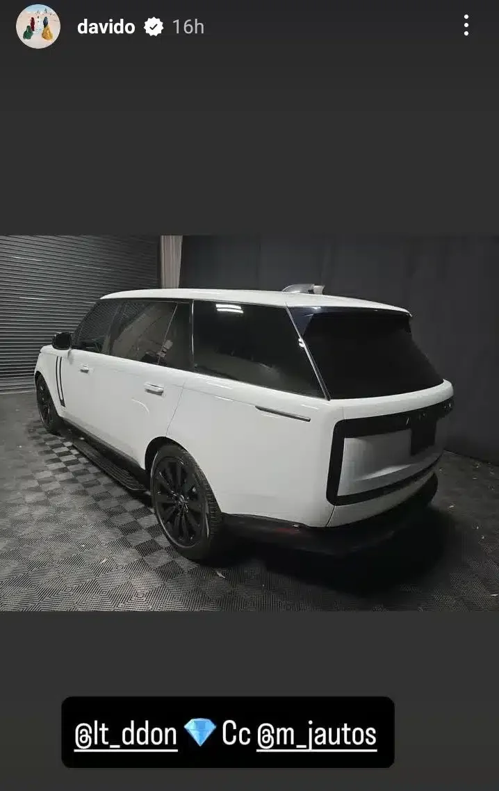 Davido gifts his aide a range Rover as birthday gift