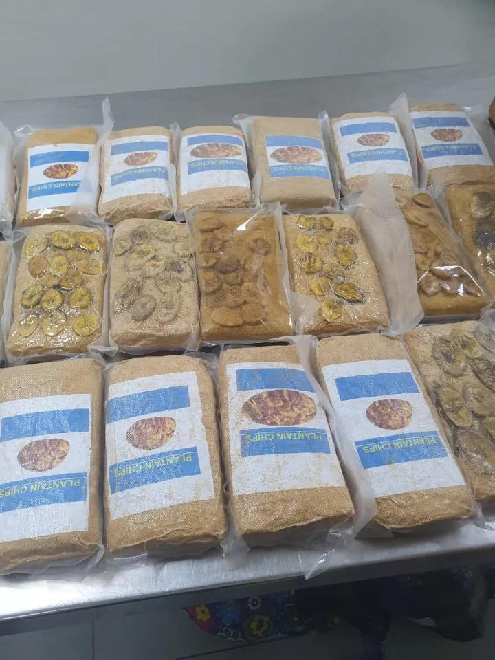 NDLEA Seizes Drugs Hidden In Plantain Chip Packages (Video)