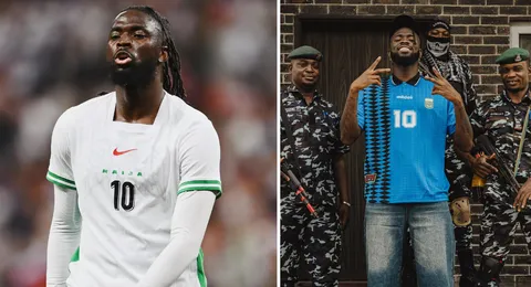 'Don't beg me' - Super Eagles striker tells Nigerians he's not an ATM machine days after scoring in Russia friendly