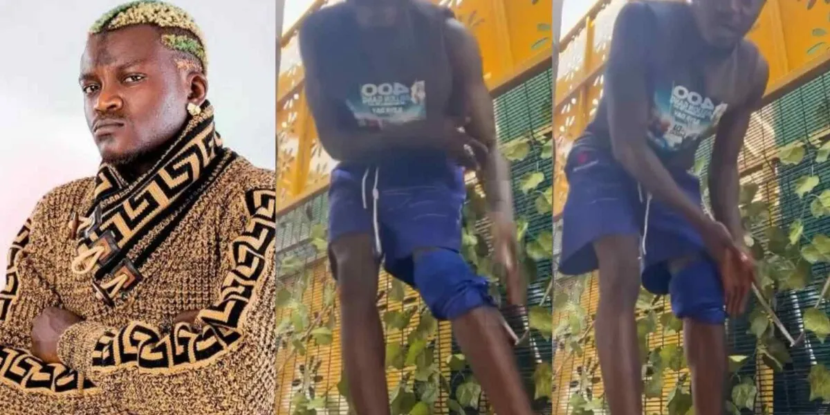 Portable claims he was injected during recent show, says incident left him with broken leg