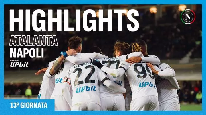 Atalanta 1 - 2 Napoli (Nov-25-2023) Serie A Highlights