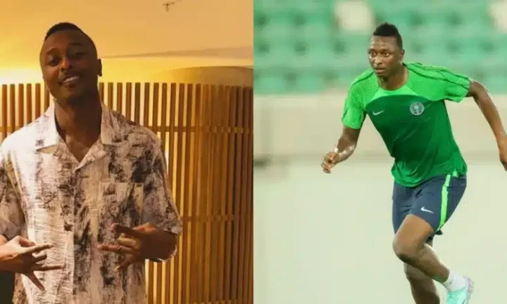 "I no be Iwobi I go insult person papa" - Super Eagles player, Sadiq Umar warns critics