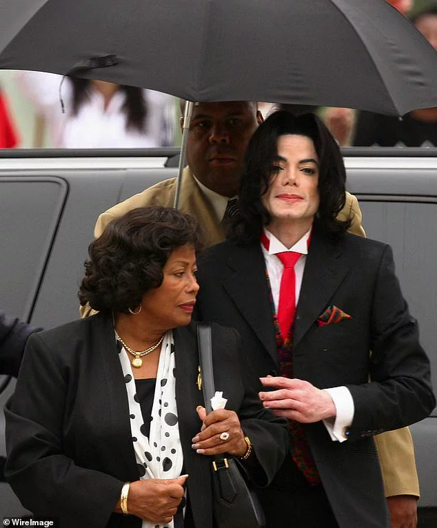 The King of Pop's mother Katherine, 94, has also been cut off from getting any money from the trust; She is seen with Michael in 2005