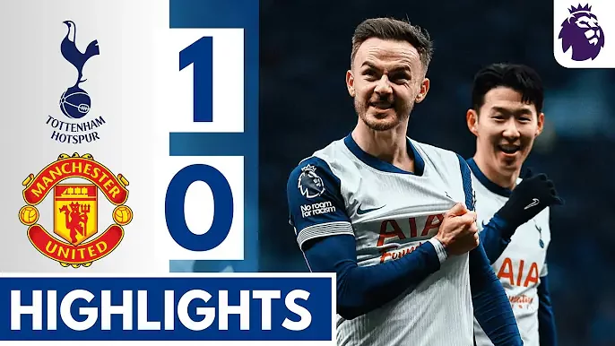 Tottenham Hotspur 1 - 0 Manchester United (Feb-16-2025) Premier League Highlights