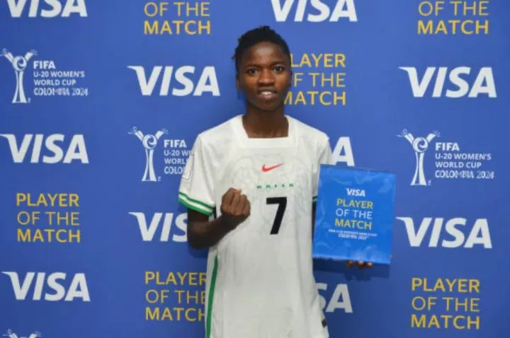 Colombia 2024: Sabastine scoops POTM in Falconets' win over Venezuela