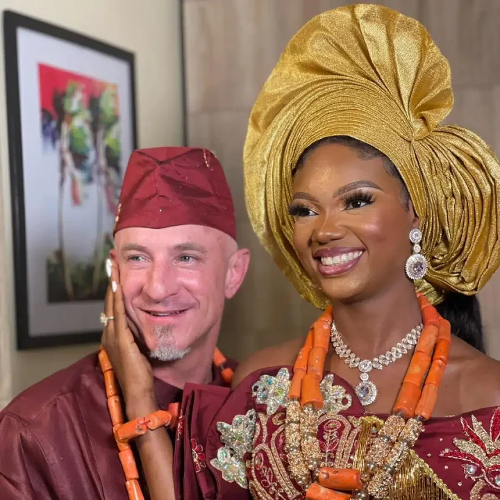 'She calls me oga, I call her madam' - Caucasian man married to a Nigerian woman shares hilarious experience