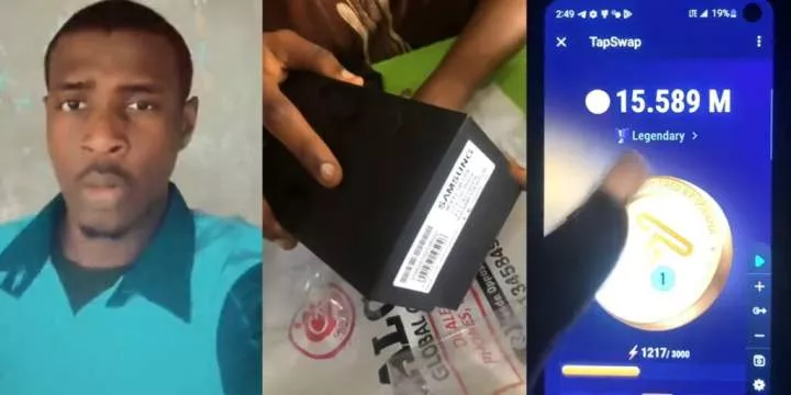 Nigerian man buys new phone with $260 Notcoin earnings, hits 15.5 million coins on TapSwap