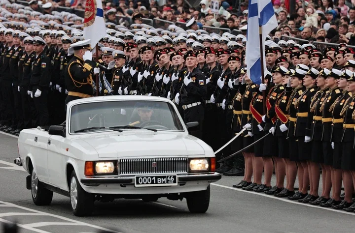 Victory Day parades are a moment for Russia to showcase its military might - but this year was a scaled-back affair