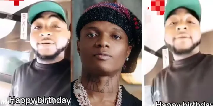 Davido serenades Wizkid on his 34th birthday in viral video