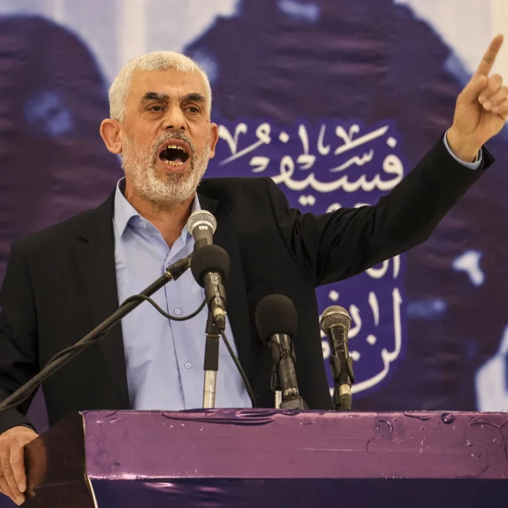 Israel vows to kill new Hamas political leader, Yahya Sinwar