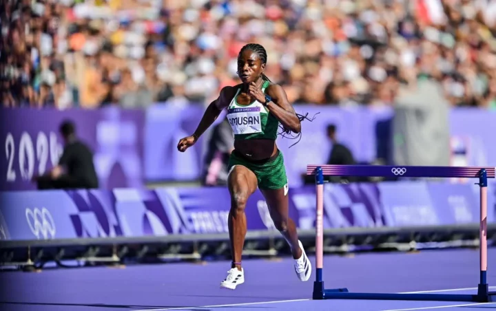 Paris 2024 Olympics: Amusan crashes out in women's 100m hurdles